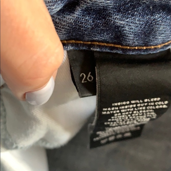 J brand distressed jean short - Picture 3 of 5